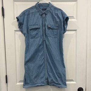 Vineyard Vines Denim Shirt Dress L